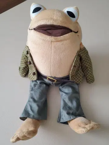 가마쿤과 개구리 가마쿤 봉제 인형