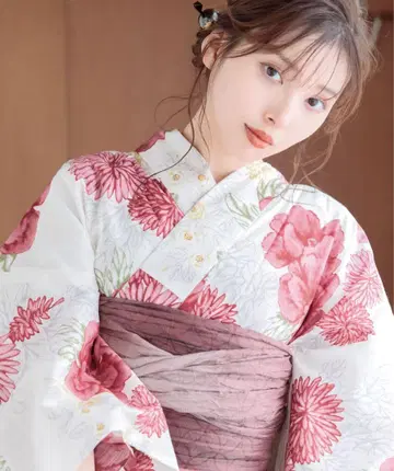 Dita 다이쇼 로망 모란 모티브 유카타