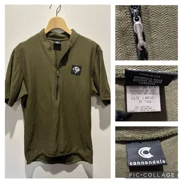 L 90s 캐논데일 사이클링 셔츠 저리 티셔츠 빈티지