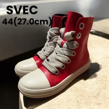svec 슈벡 팻 슈레이스 하이컷 스니커즈 27cm