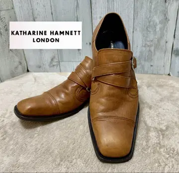 KATHARINE HAMNETT LONDON 더블 몽크 스트랩 신발