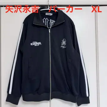 야자와 에이요시 E.YAZAWA XL 블랙 후드티