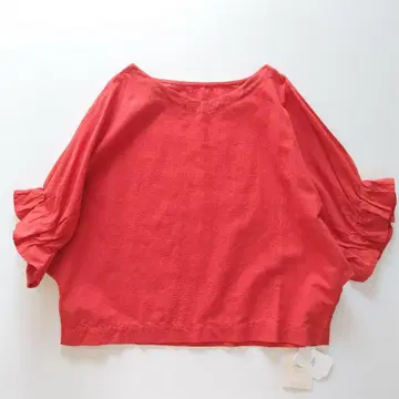 택 포함 새상품 와이드 돌먼 슬리브 블라우스