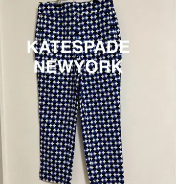 KATE SPADE NEW YORK 기하학 패턴 슬랙스 M 택 포함