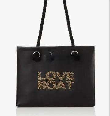LOVE BOAT 레오파드 토트백 택 포함 새상품
