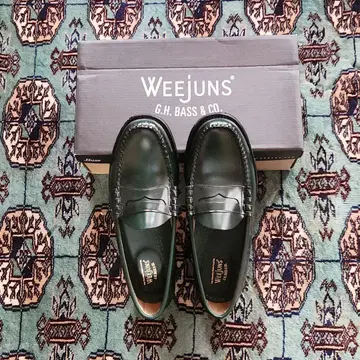Weejuns G.H. BASS & CO. 그린 로퍼