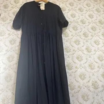 무인양품 반팔 원피스 XL 블랙