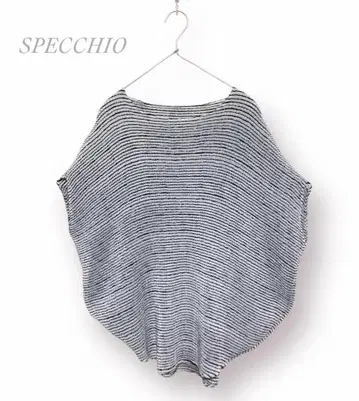 새상품급 SPECCHIO 스페치오 돌먼 슬리브 셔틀 플리츠 40