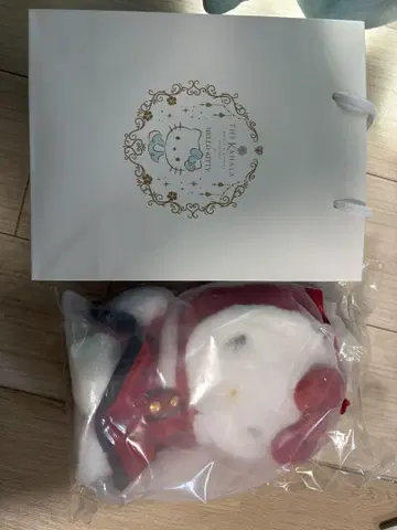 엑시브 한정판 헬로키티 빨간색 봉제 인형