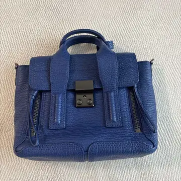 3.1 Phillip Lim 네이비 가죽 숄더백