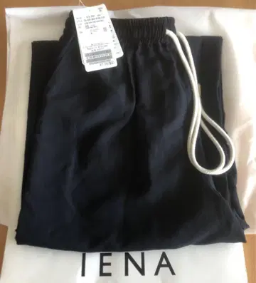 IENA 이에나 린넨 네이비 이지 팬츠 36