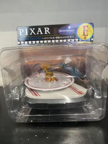 PIXAR 복권 레미의 맛있는 레스토랑 장면 피규어