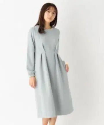 index 드레스 그레이 블루 원피스 펄 드레스 얼굴 맞대기 식사 모임