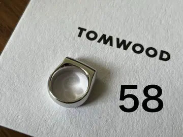 새상품 TOMWOOD Crest Ring 58