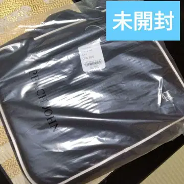 PEACHJOHN 트래블 파우치 대소 2개 블랙 검정 피치 존