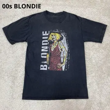 00s BLONDIE 블론디 데보라 해리 프린트 티셔츠