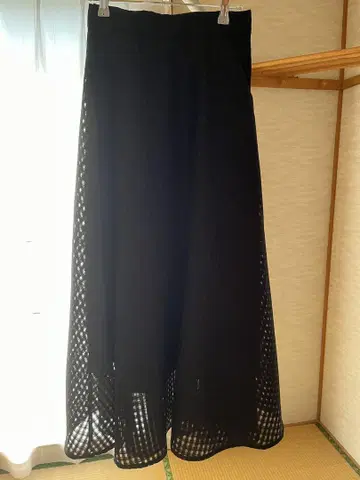GRL 롱 스커트 블랙