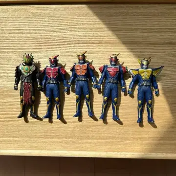 가면 라이더 피규어 5종 세트