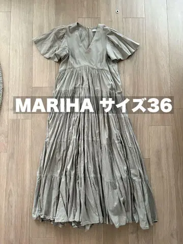마리하 MARIHA 베이지 원피스 36