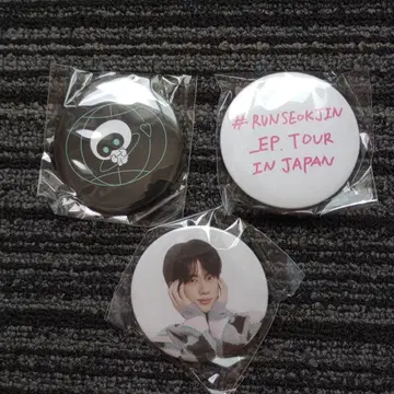 BTS JIN POP-UP 가챠 캔뱃지