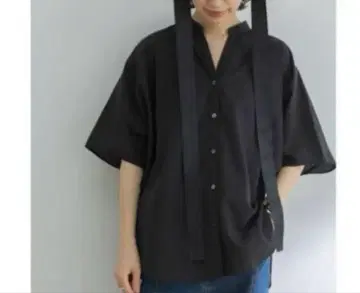어반 리서치 린넨 블렌드 돌먼 셔츠