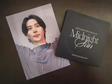 주노 Midnight Sun 서울 네임 시트 & L판 사진 2PM