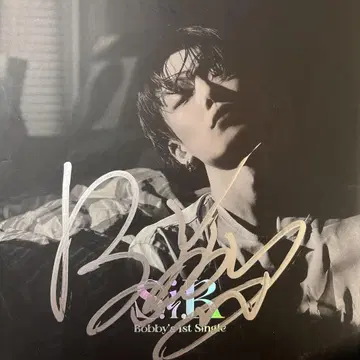 Bobby 사인 포함 1st Single SiR 앨범 iKON