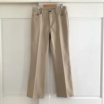 CLANE 클라네 PIN TUCK BELL BOTTOM PANTS 베이지