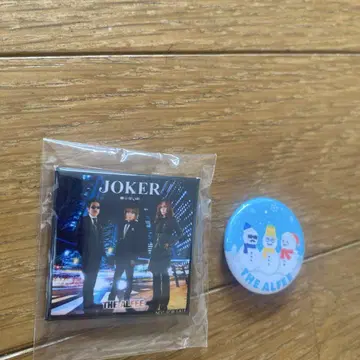 THE ALFEE JOKER 배지 세트