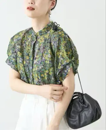JOURNALSTANDARD L'ESSAGE 턱 슬리브 셔츠 레사주