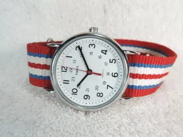 Timex 남성용 손목시계 Indiglo, 새상품급, 배터리 교체 완료