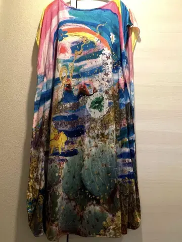 TSUMORI CHISATO 슬리브리스 원피스