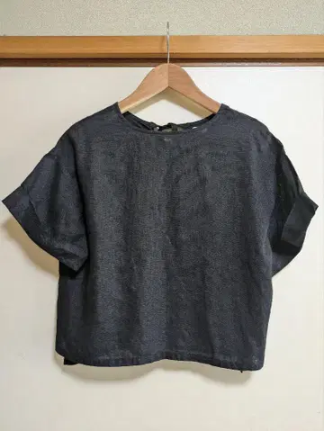 fog linen work 린넨 백 리본 탑