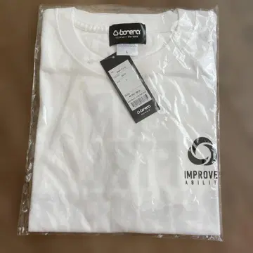 보네라 화이트 티셔츠 L 사이즈