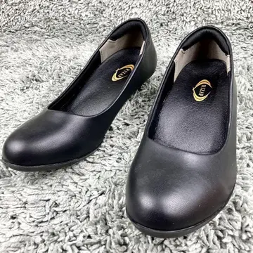 거의 미사용 라이잽 워킹 펌프스 22.5cm 블랙