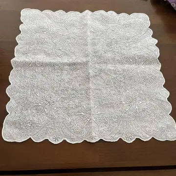 자수 손수건