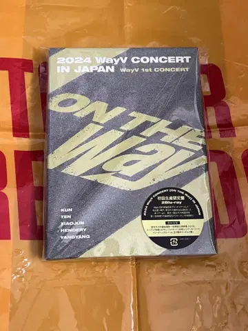 웨이션 V WayV 초회 한정판 ON THE Way Blu-ray