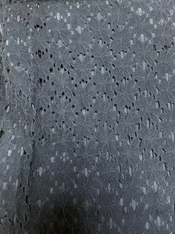 블랙 레이스 기모노