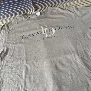 USA제 Tasmanian Devil 티셔츠 싱글 스티치