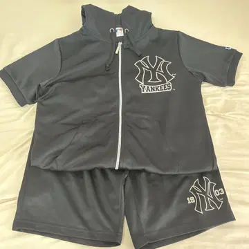 NY 뉴욕 양키스 반팔 저리 세트