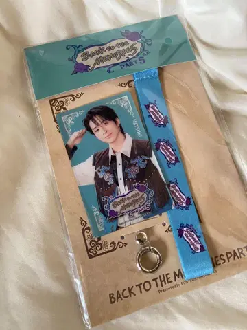 FANTASTICS 사와모토 나츠키 BTTM5 폰 탭 & 핸드 스트랩