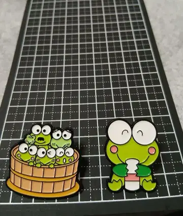 케로케로케로피 핀 배지 핀즈
