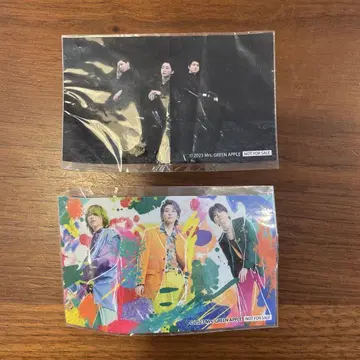Mrs. GREEN APPLE 라운드 원 스티커