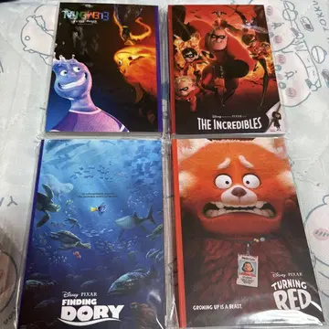 PIXAR Happy 복권 엽서 책