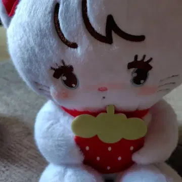 mikko 딸기 BIG 봉제 인형 무스