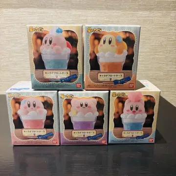 캐릭터 플로트 케이스 커비 5개 세트