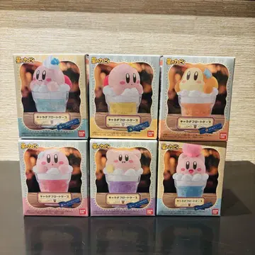 캐릭터 플로트 케이스 커비 6개 세트