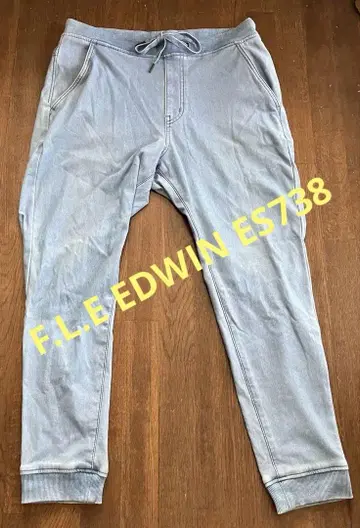 F.L.E EDWIN ES738 조거 팬츠 SIZE L