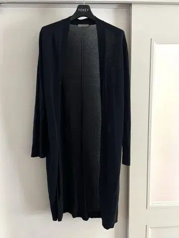 Theory luxe 띠어리 럭스 롱 가디건 네이비