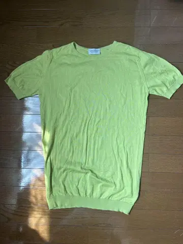 존스메들리 JOHN SMEDLEY 라임 그린 스웨터 S